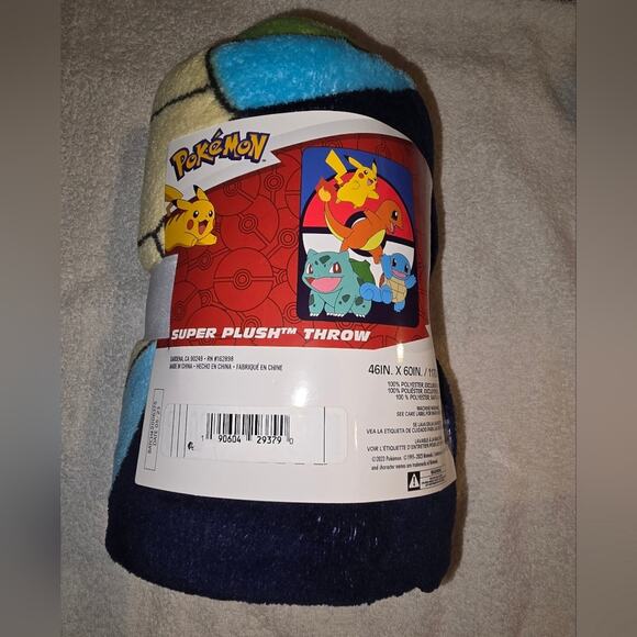 Pokemon Super Plush Throw Blanket - Picture 1 of 4